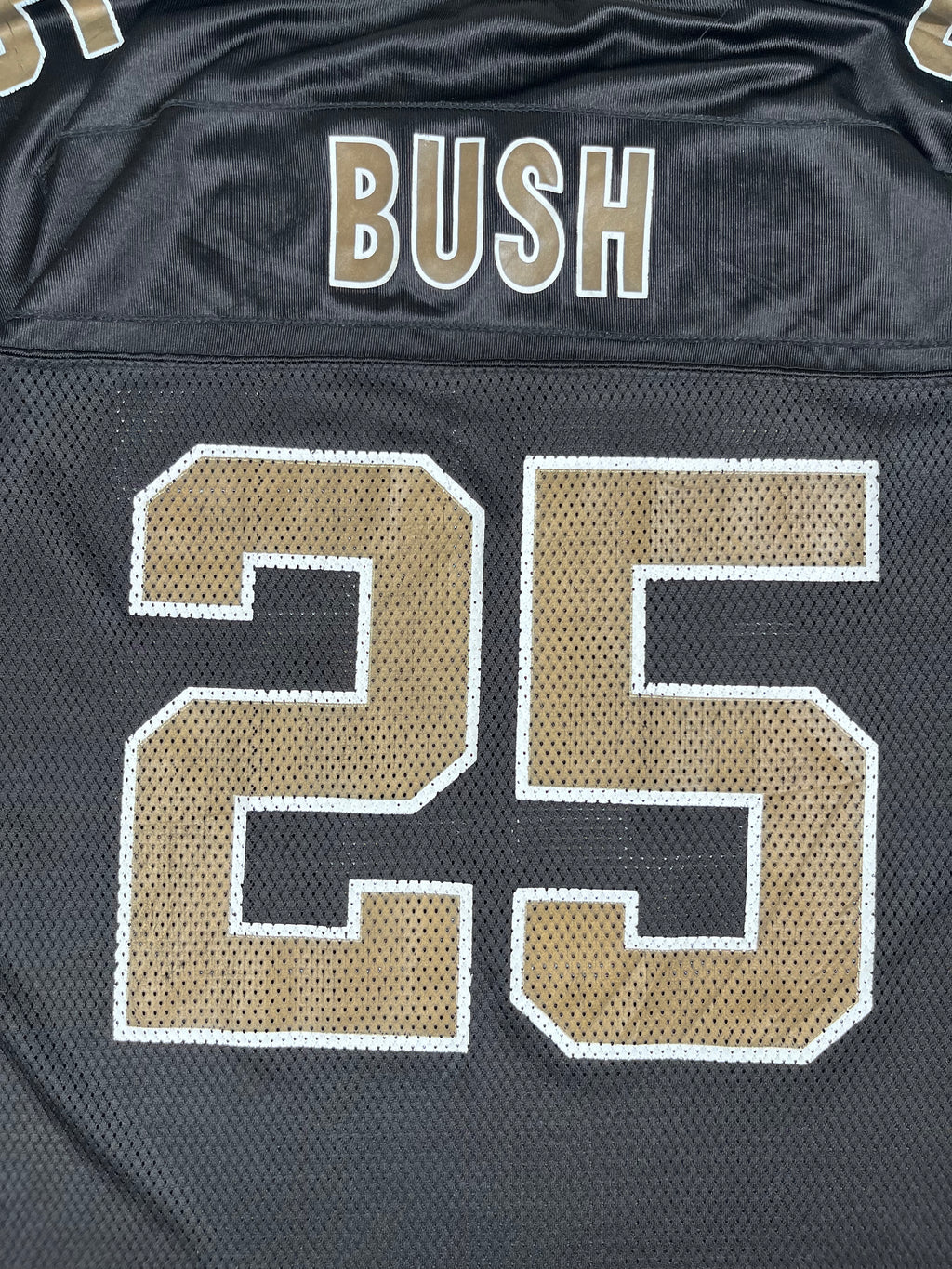 Reggie Bush #25 - New Orleans Saints Home 2006-2010 - Reebok (XL) - Maillot NFL