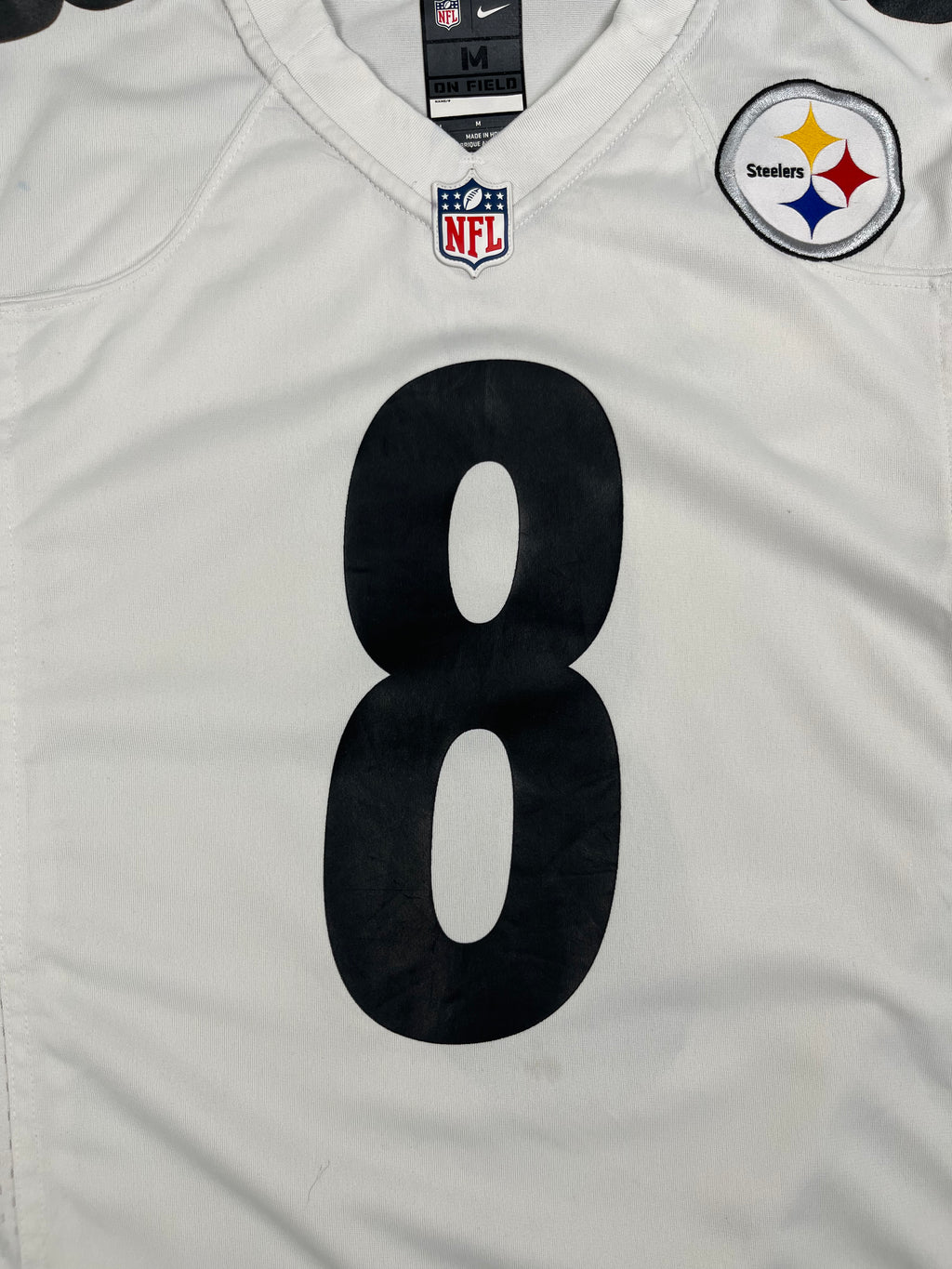 Kenny Pickett #8 - Pittsburgh Steelers Away 2022-2024 - Nike (M) - Maillot NFL