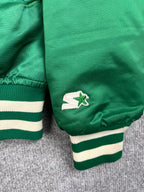 Veste vintage - Bomber teddy satin brodé NBA Boston Celtics - Starter (M)