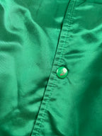 Veste vintage - Bomber teddy satin brodé NBA Boston Celtics - Starter (M)