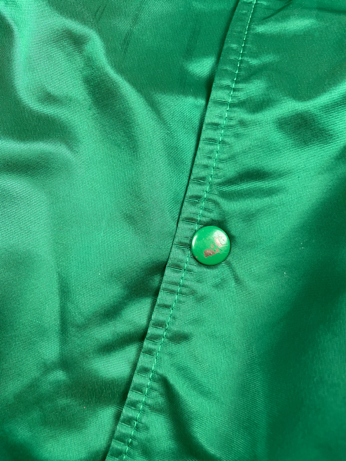 Veste vintage - Bomber teddy satin brodé NBA Boston Celtics - Starter (M)