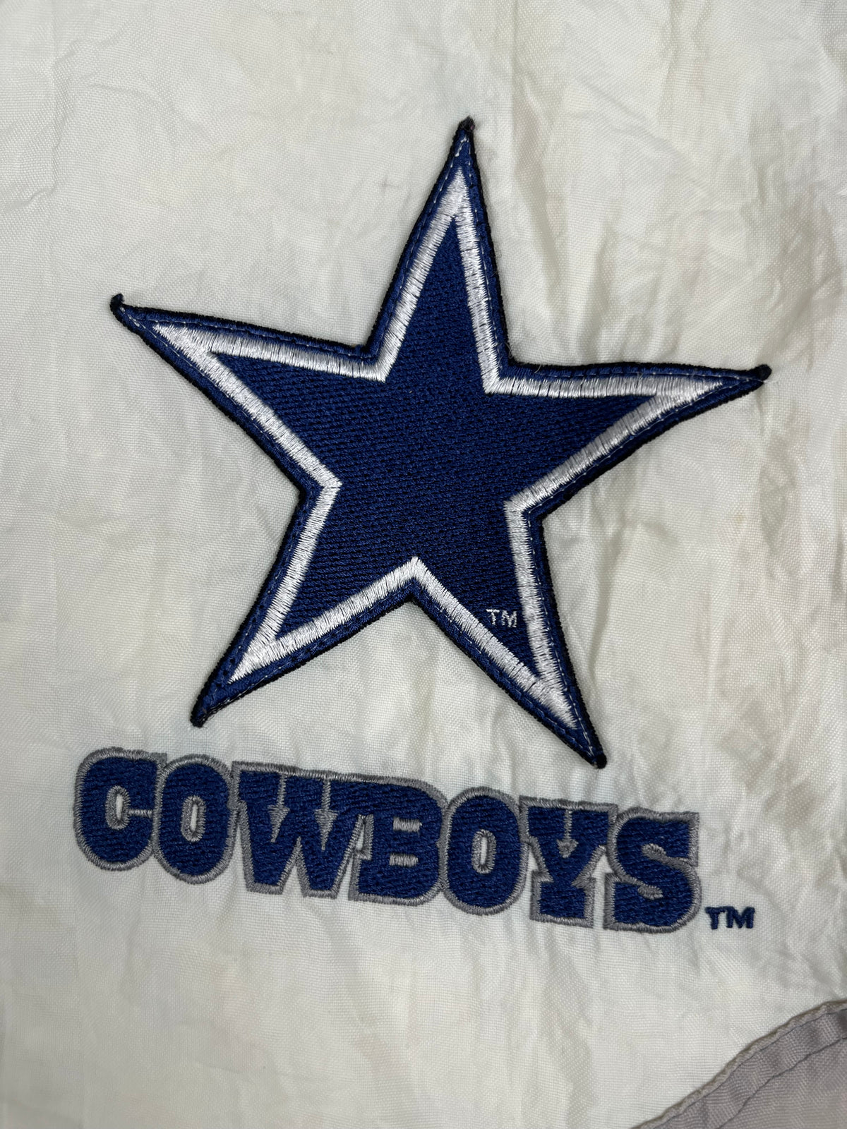 Veste vintage - Doudoune épaisse big logo brodé NFL Dallas Cowboys - Apex One (M)