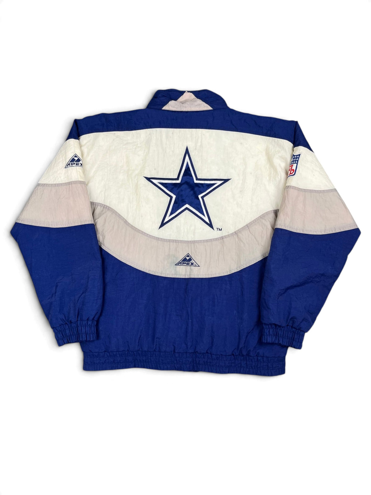 Veste vintage - Doudoune épaisse big logo brodé NFL Dallas Cowboys - Apex One (M)