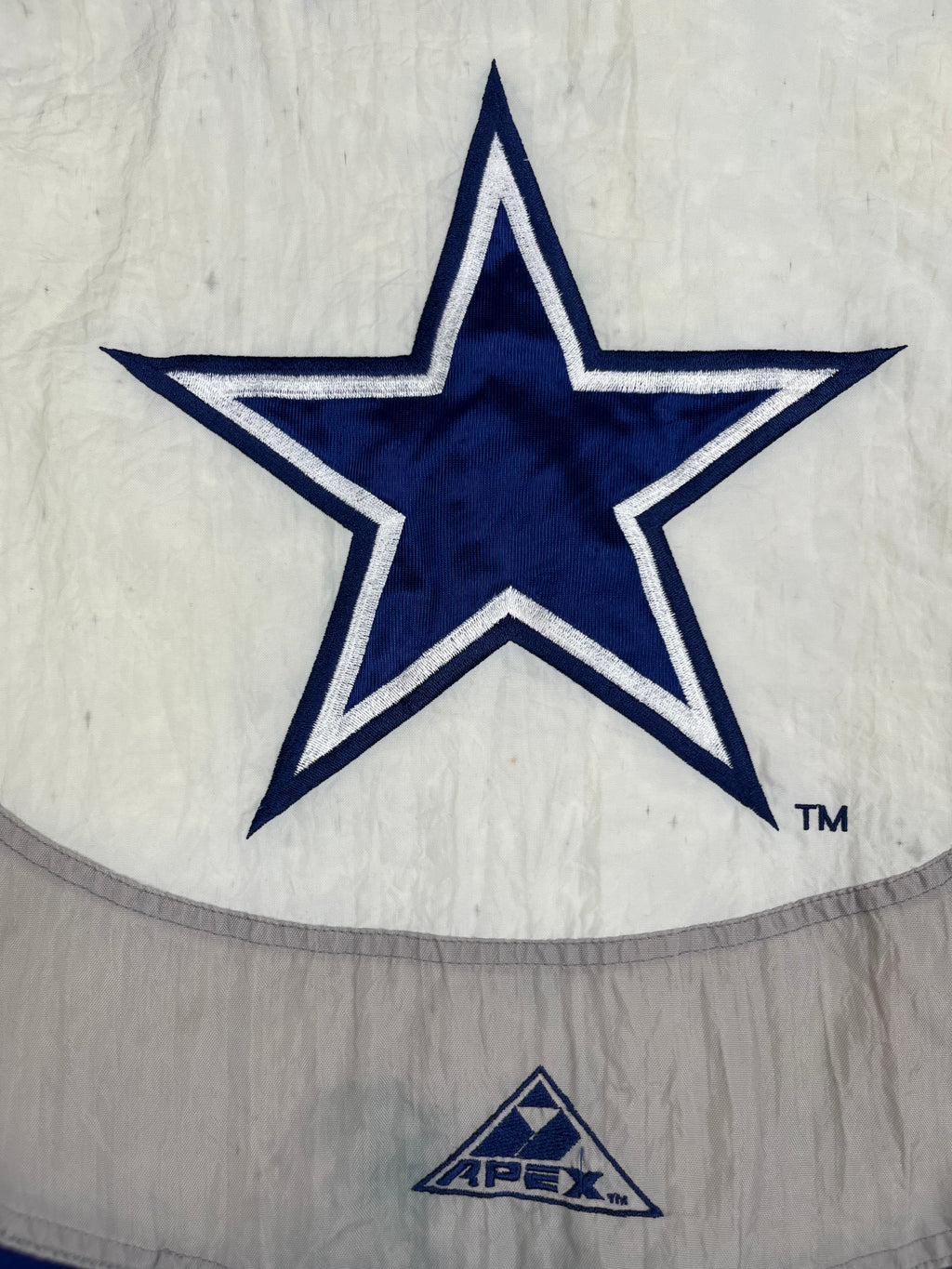 Veste vintage - Doudoune épaisse big logo brodé NFL Dallas Cowboys - Apex One (M)