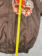 Veste vintage - Bomber teddy graphic NFL Cleveland Browns - Chalk Line (S/M)