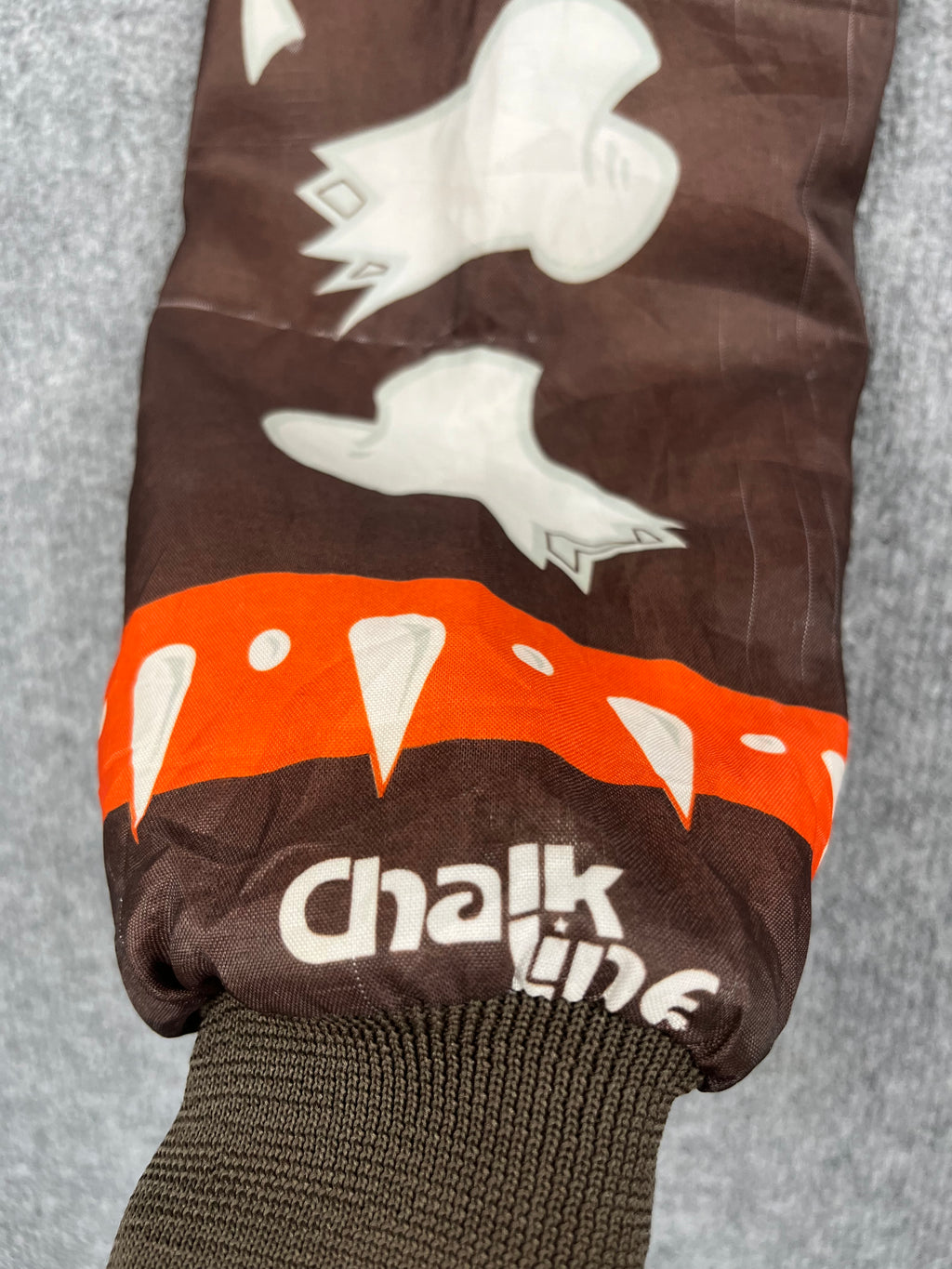 Veste vintage - Bomber teddy graphic NFL Cleveland Browns - Chalk Line (S/M)