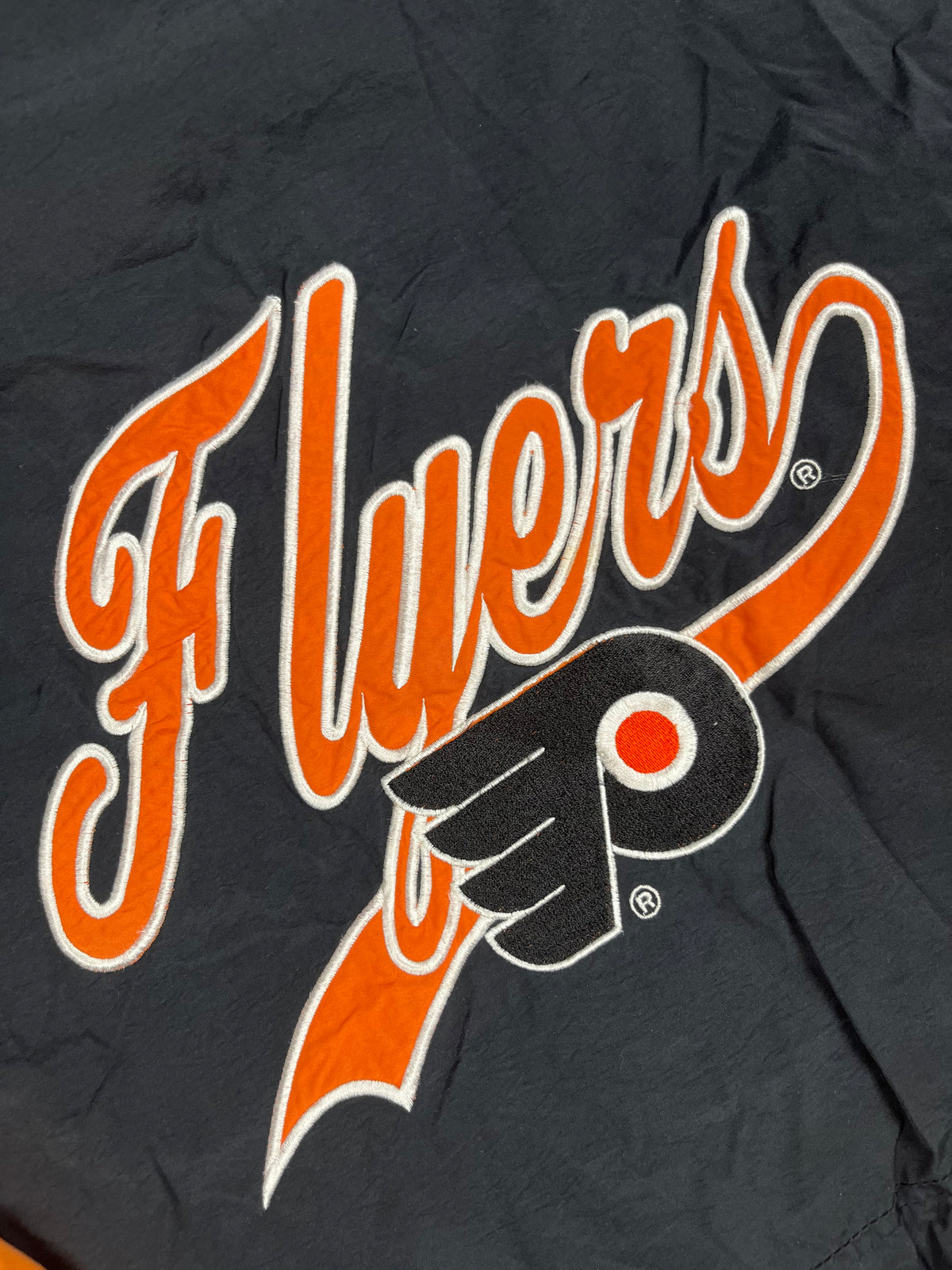 Veste vintage - Veste half zip pull over logo brodé NHL Philadelphie Flyers - Logo 7 (XL)