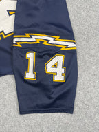 Dan Fouts #14 - San Diego Chargers Home 1974-1987 - Sand-Knit (L) - Maillot NFL