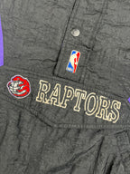 Veste vintage - Veste half zip pullover logo brodé NBA Toronto Raptors - Starter (S/M Femme)