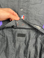 Veste vintage - Veste half zip pullover logo brodé NBA Toronto Raptors - Starter (S/M Femme)