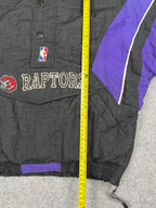 Veste vintage - Veste half zip pullover logo brodé NBA Toronto Raptors - Starter (S/M Femme)