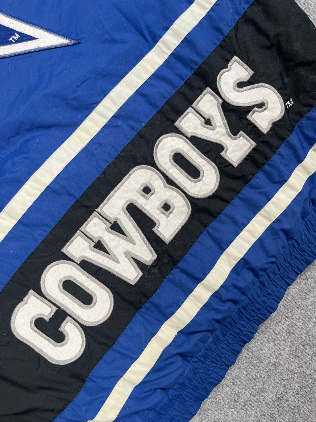 Veste vintage - Doudoune épaisse big logo brodé NFL Dallas Cowboys - Apex One (M)