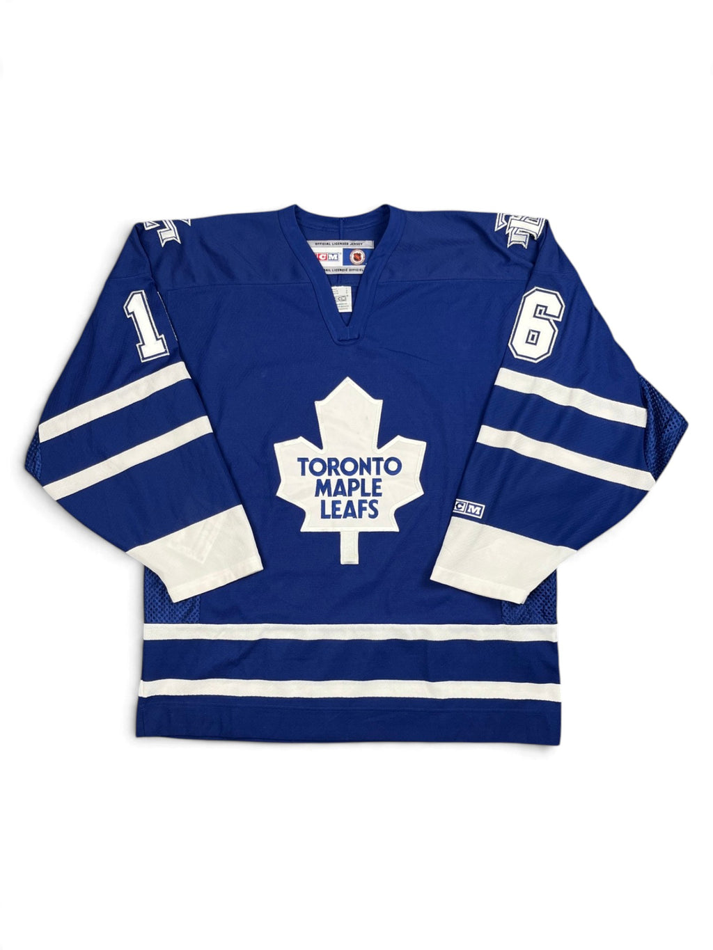 Darcy Tucker #16 - Toronto Maple Leafs Away 2000-2006 - CCM (L) - Maillot NHL