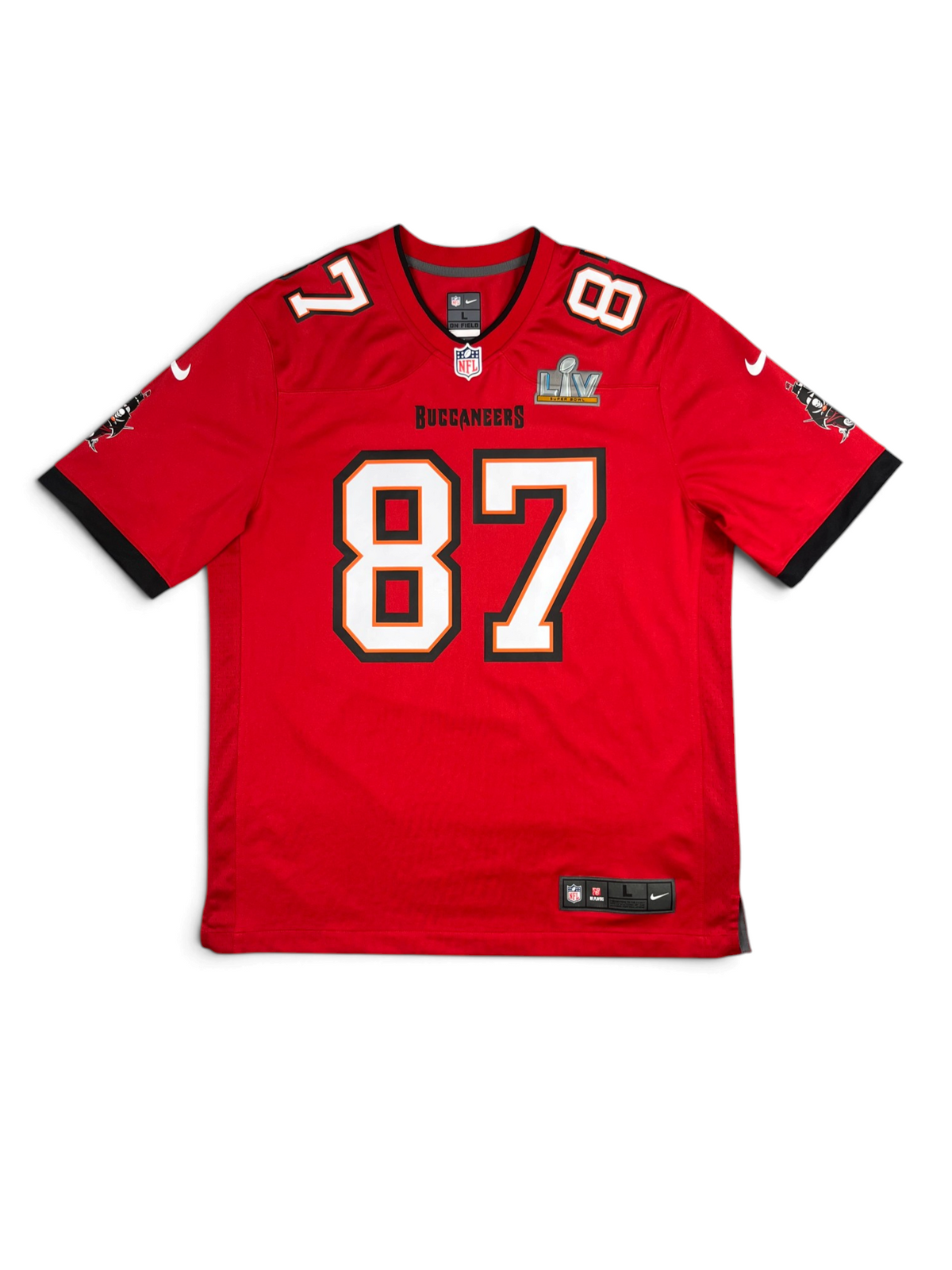 Rob Gronkowski #87 - Tampa Bay Buccaneers Home SB LIV 2020 - Nike (L) - Maillot NFL