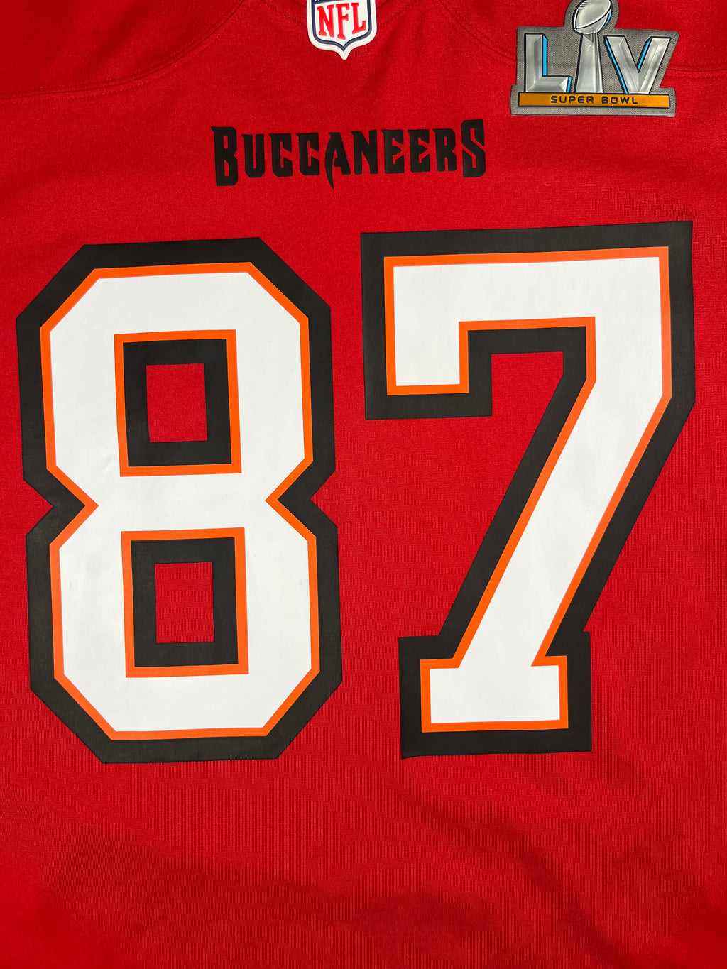 Rob Gronkowski #87 - Tampa Bay Buccaneers Home SB LIV 2020 - Nike (L) - Maillot NFL