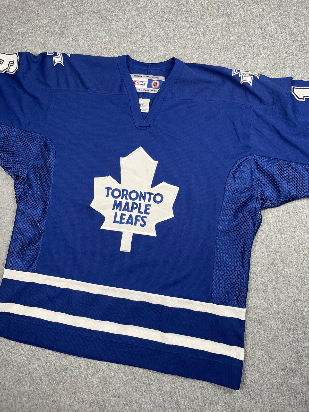 Darcy Tucker #16 - Toronto Maple Leafs Away 2000-2006 - CCM (L) - Maillot NHL