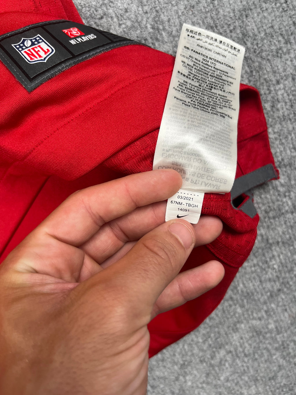 Rob Gronkowski #87 - Tampa Bay Buccaneers Home SB LIV 2020 - Nike (L) - Maillot NFL