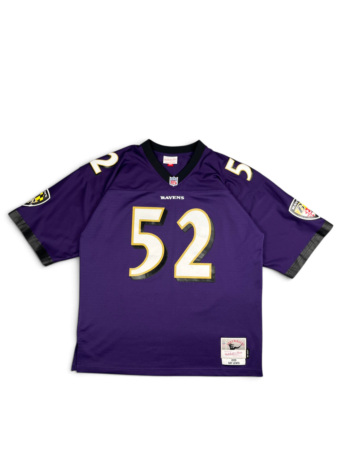 Ray Lewis #52 - Baltimore Ravens Home 2000 - Mitchell & Ness (XL) - Maillot NFL