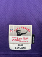 Ray Lewis #52 - Baltimore Ravens Home 2000 - Mitchell & Ness (XL) - Maillot NFL