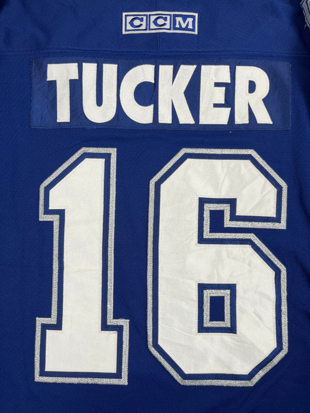 Darcy Tucker #16 - Toronto Maple Leafs Away 2000-2006 - CCM (L) - Maillot NHL