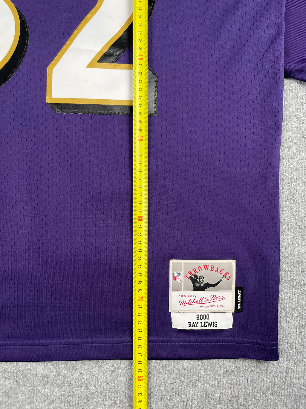 Ray Lewis #52 - Baltimore Ravens Home 2000 - Mitchell & Ness (XL) - Maillot NFL