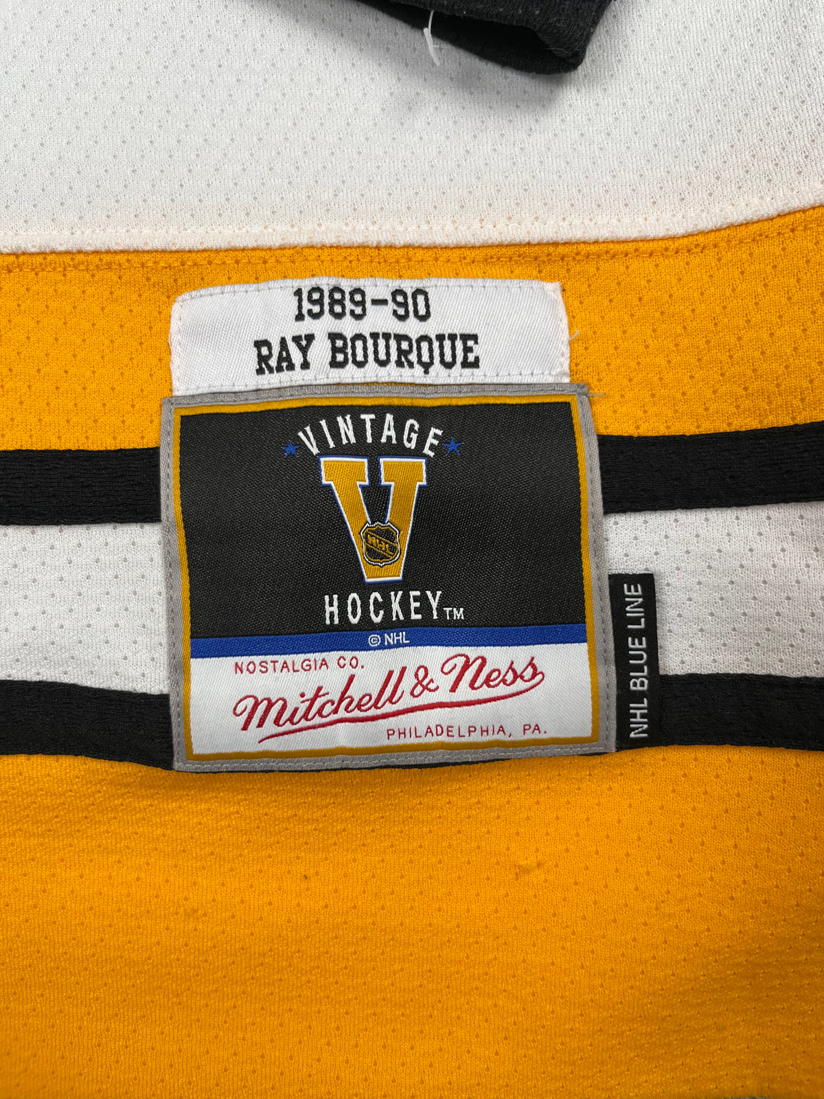Ray Bourque #77 - Boston Bruins Home Stanley Cup 1990 - Mitchell & Ness (XL) - Maillot NHL