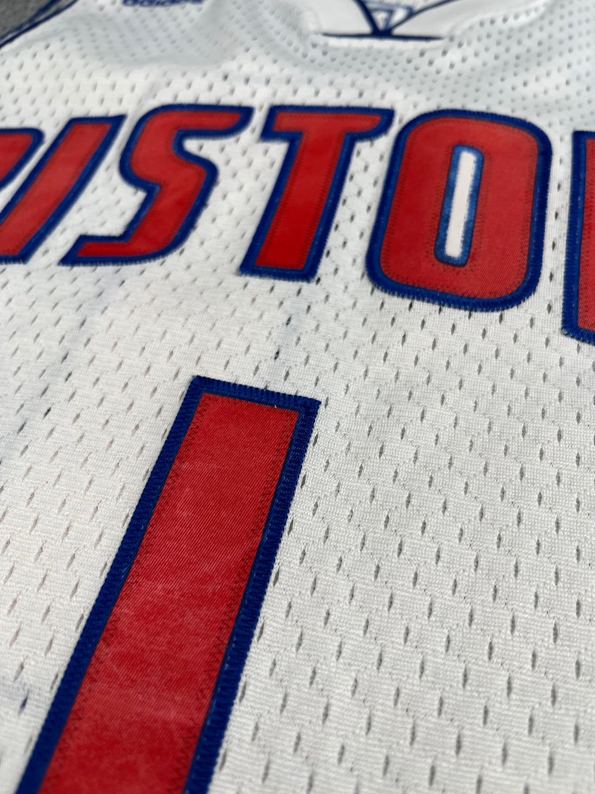 Allen Iverson #1 - Detroit Pistons Home 2008-2009 - Adidas (S) - Maillot NBA