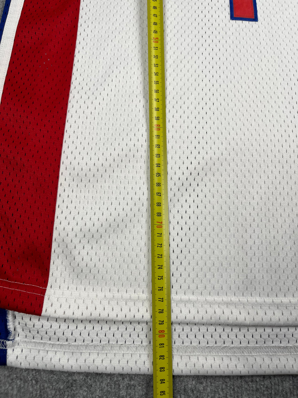 Allen Iverson #1 - Detroit Pistons Home 2008-2009 - Adidas (S) - Maillot NBA
