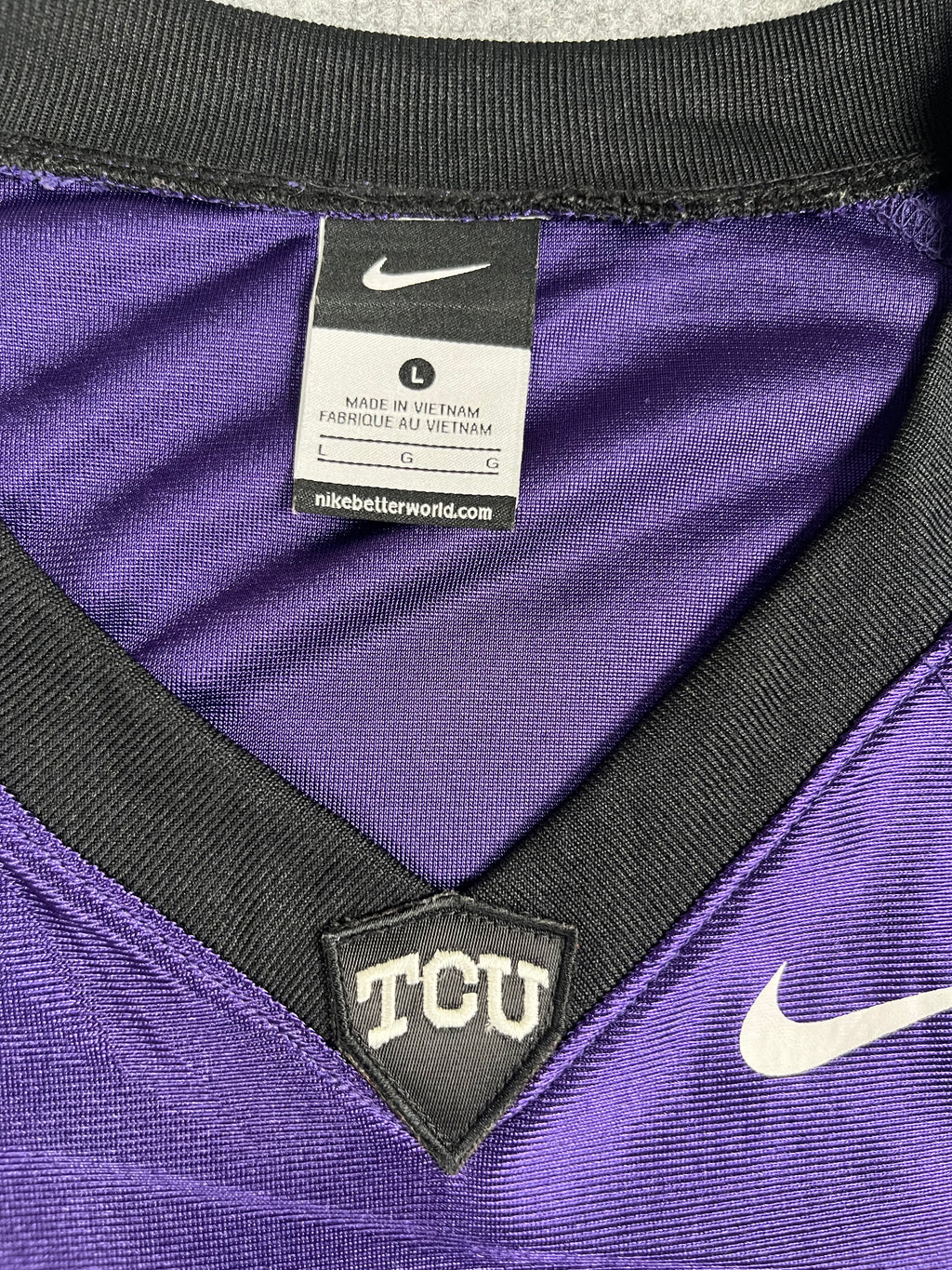 TCU Horned Frogs #4 - NCAA Big 12 Texas Christian University - Nike (L) - Maillot NFL