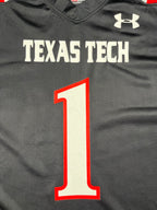 Texas Tech Red Raiders #1 - NCAA Big 12 Conference 2010's - Under Armour (L) - Maillot NFL