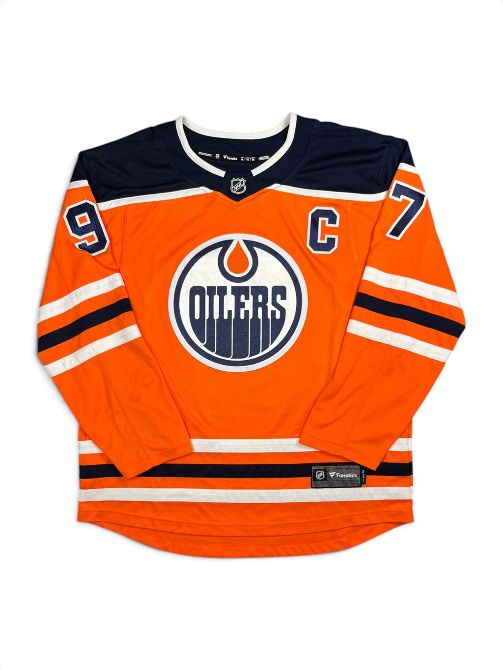 Connor McDavid #97 - Edmonton Oilers Home 2018-2022 - Fanatics (XL) - Maillot NFL