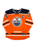 Connor McDavid #97 - Edmonton Oilers Home 2018-2022 - Fanatics (XL) - Maillot NFL