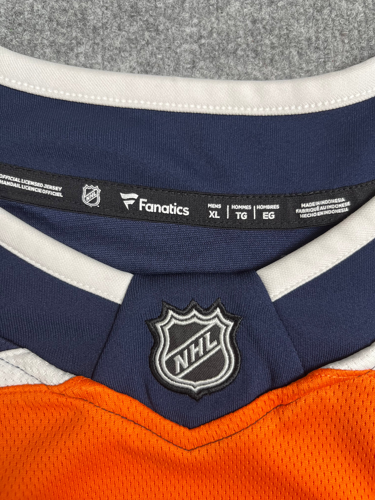 Connor McDavid #97 - Edmonton Oilers Home 2018-2022 - Fanatics (XL) - Maillot NFL