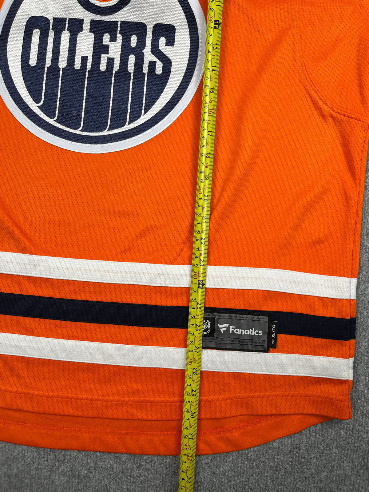 Connor McDavid #97 - Edmonton Oilers Home 2018-2022 - Fanatics (XL) - Maillot NFL