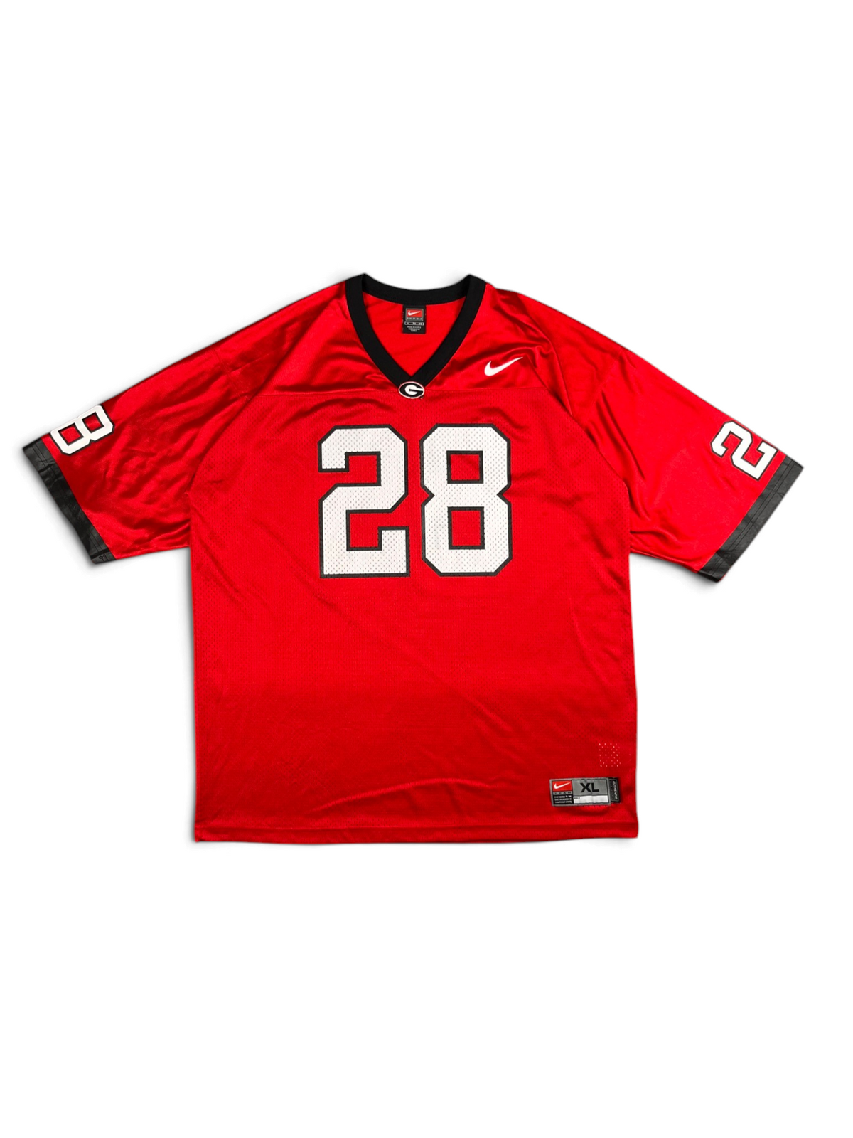 Georgia Bulldogs #28 - NCAA SEC Conference Home 2000's - Nike (XL) - Maillot NFL