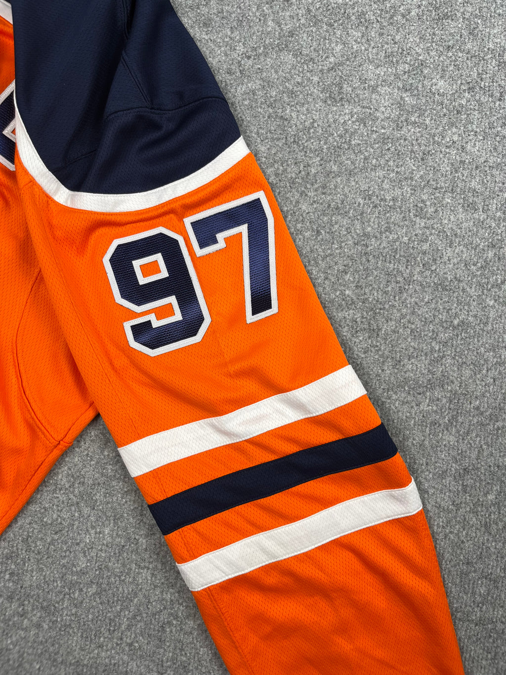 Connor McDavid #97 - Edmonton Oilers Home 2018-2022 - Fanatics (XL) - Maillot NFL