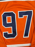 Connor McDavid #97 - Edmonton Oilers Home 2018-2022 - Fanatics (XL) - Maillot NFL