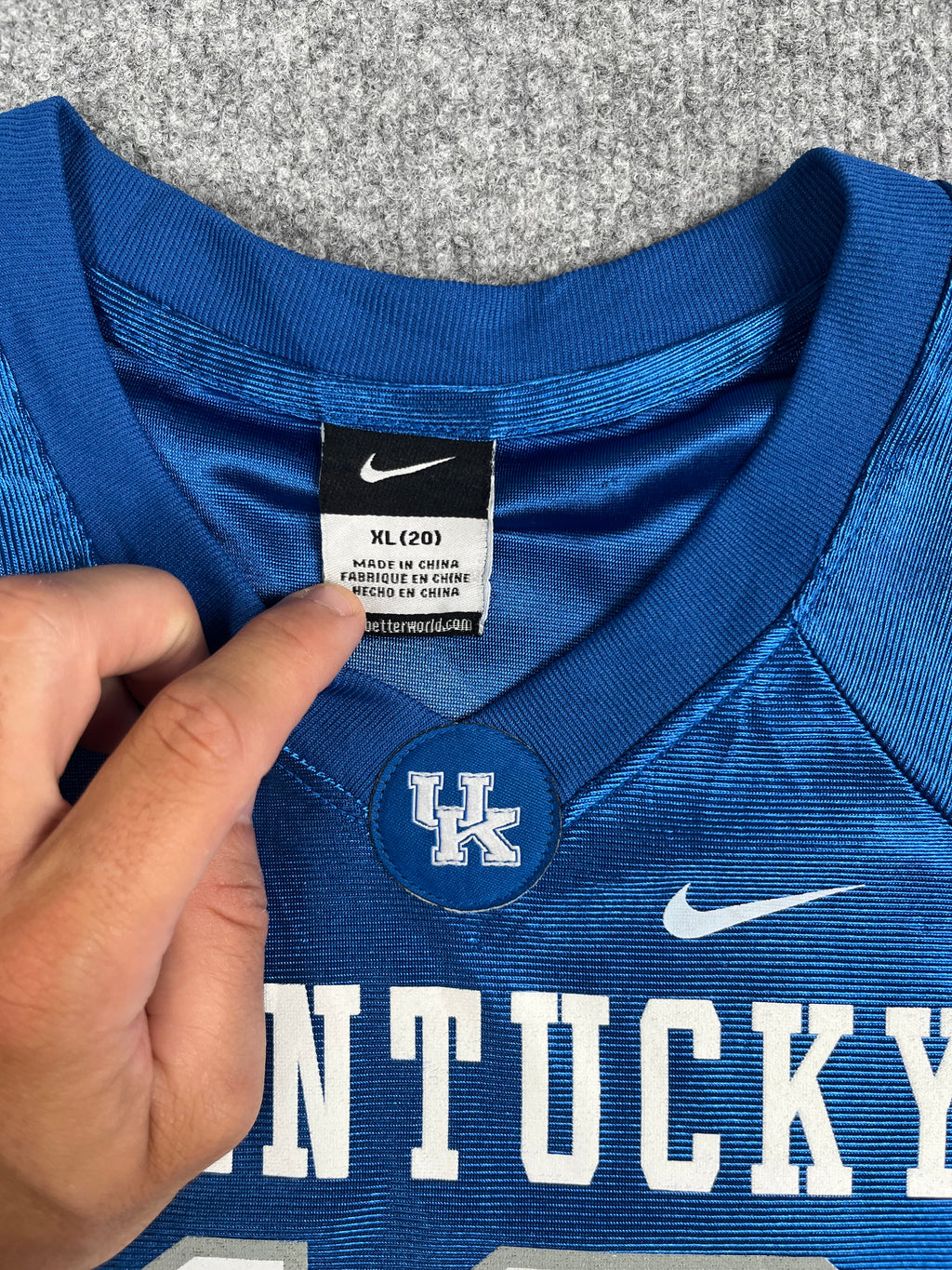 Kentucky Wildcats #10 - NCAA SEC 2010's - Nike (S) - Maillot NFL