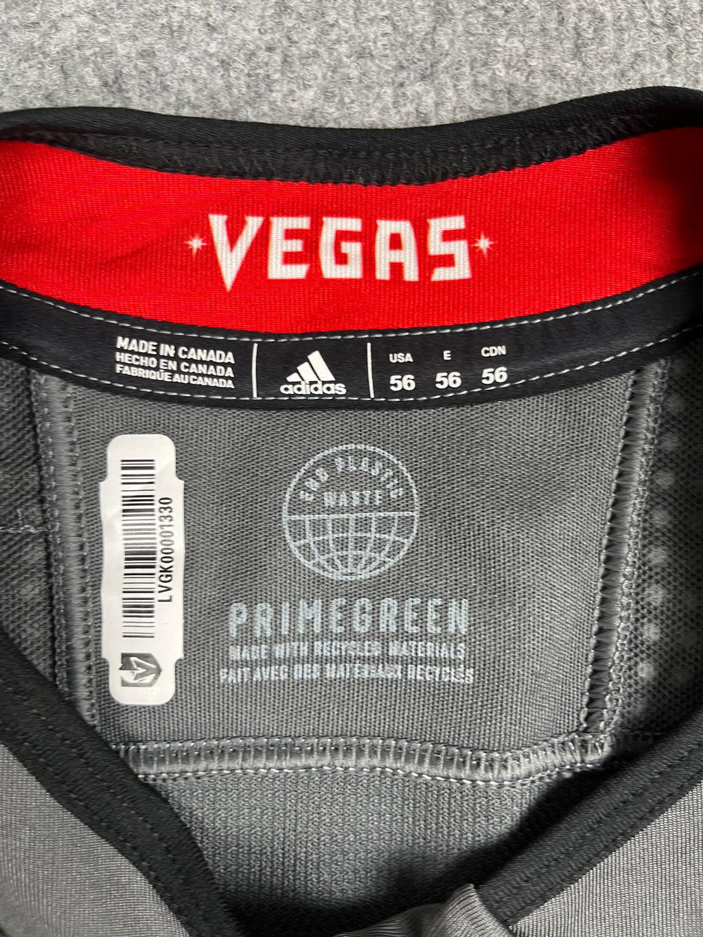 Maillot NHL - Vegas Golden Knights Home/Alternate 2018-2026 - Adidas AUTHENTIC (XXL/3XL)