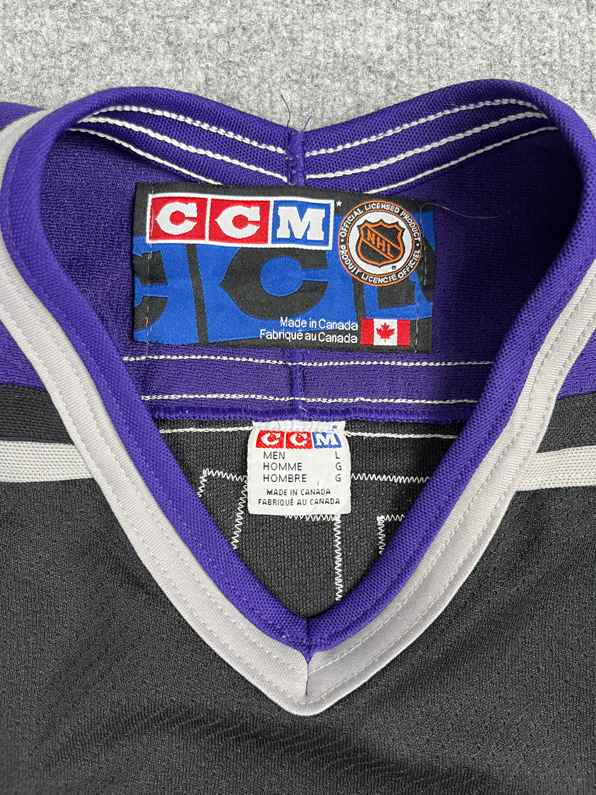 Félix Potvin #39 - Los Angeles Kings All Star Game 2002 - CCM (L) - Maillot NHL