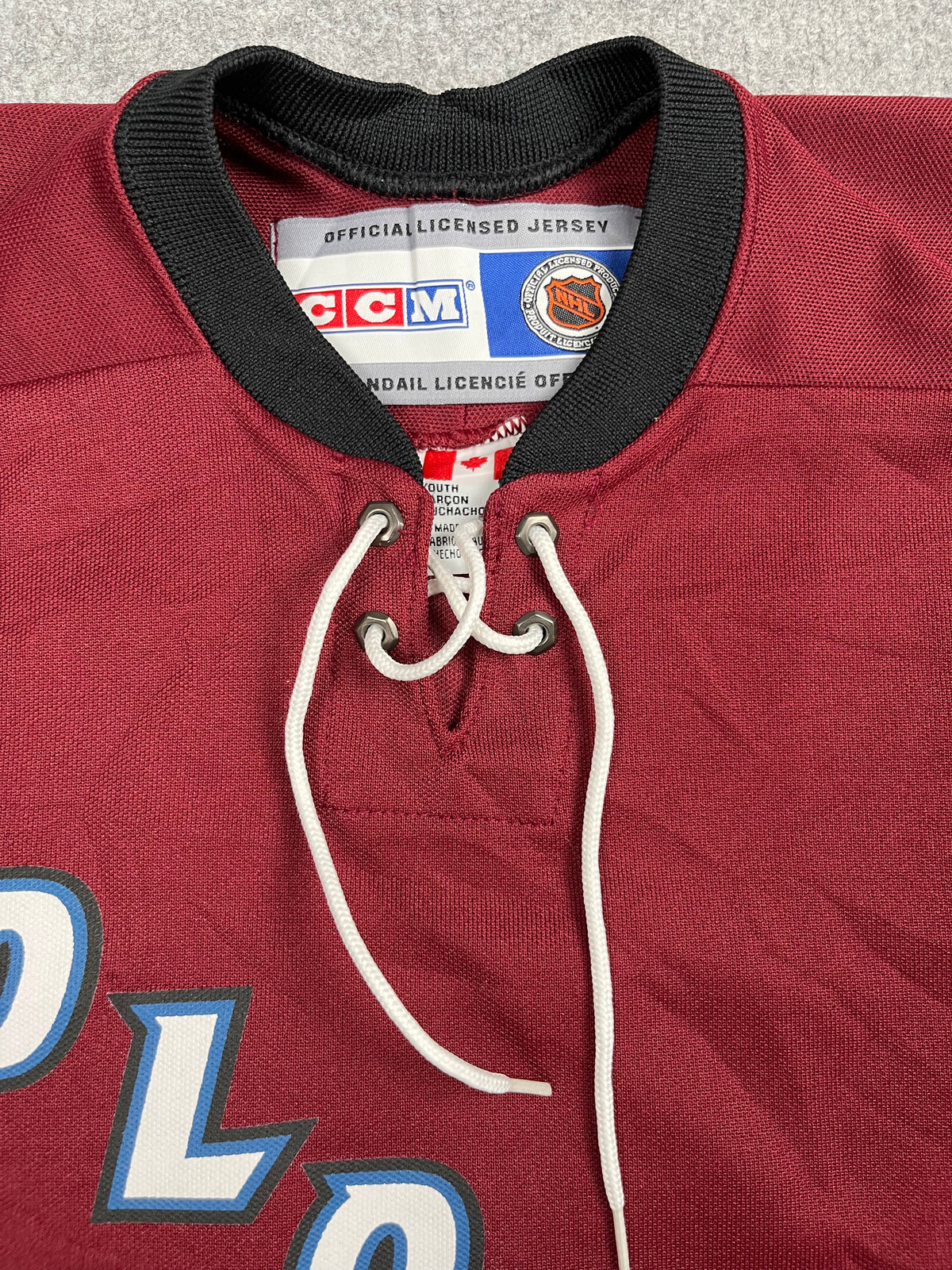 Joe Sakic #19 - Colorado Avalanche Third 2001-2006 - CCM (S) - Maillot NHL