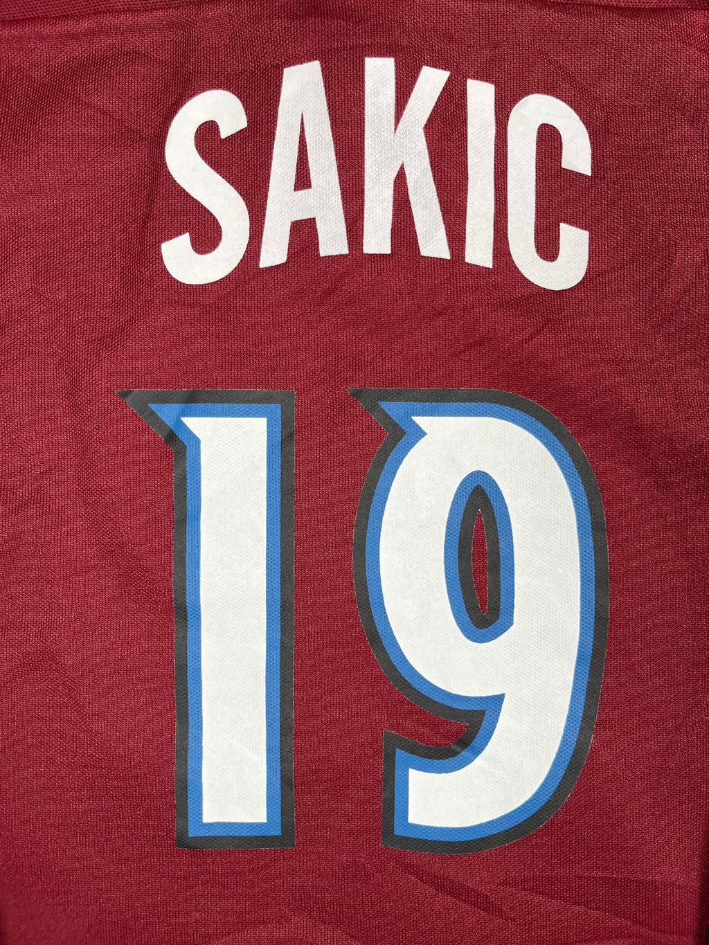Joe Sakic #19 - Colorado Avalanche Third 2001-2006 - CCM (S) - Maillot NHL