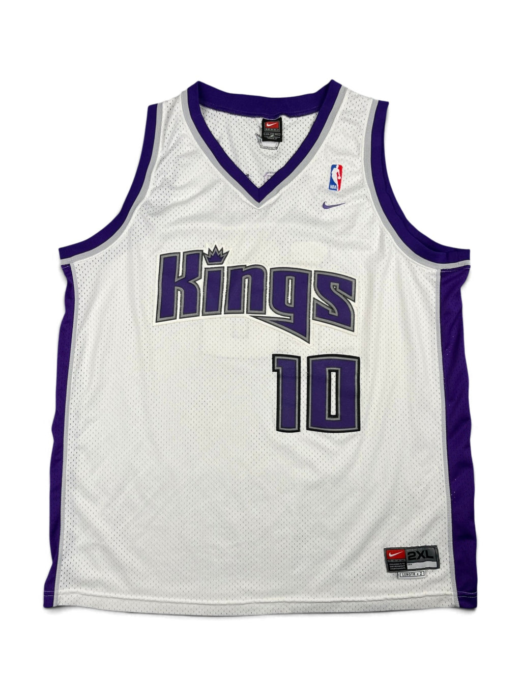 Mike Bibby #10 - Sacramento Kings Home 2003-2004 - Nike (XXL) - Maillot NBA