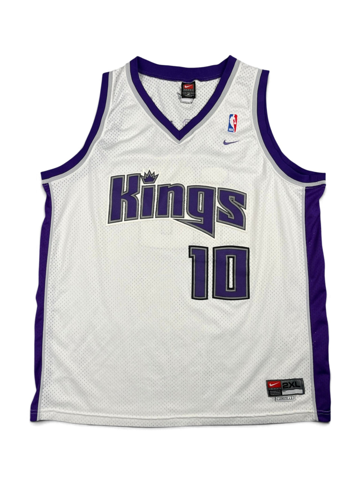 Mike Bibby #10 - Sacramento Kings Home 2003-2004 - Nike (XXL) - Maillot NBA
