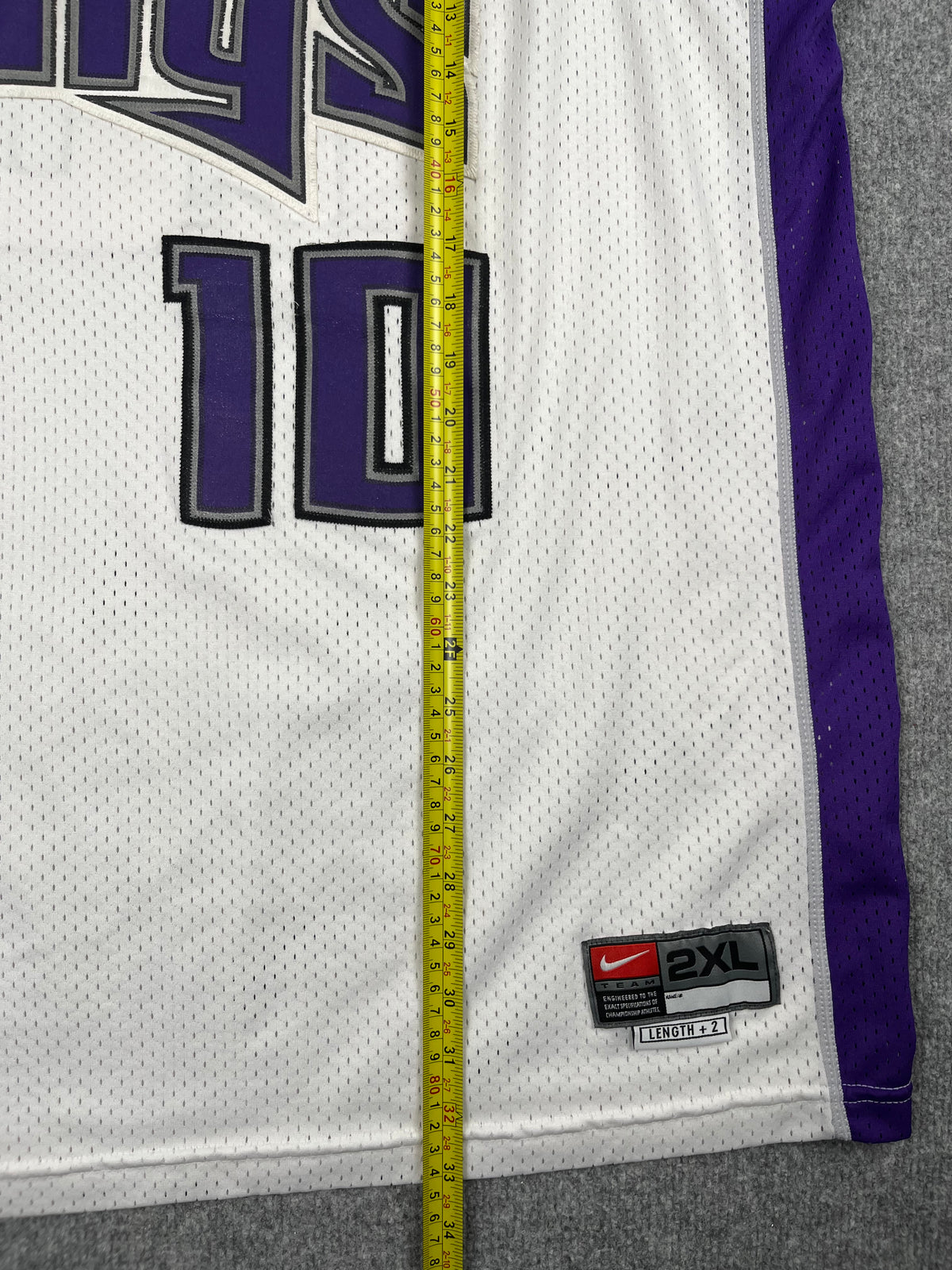 Mike Bibby #10 - Sacramento Kings Home 2003-2004 - Nike (XXL) - Maillot NBA