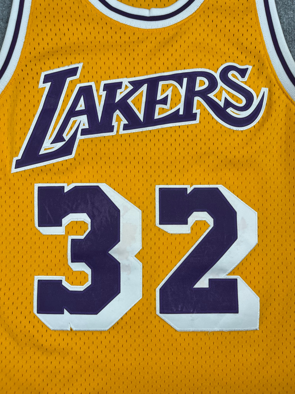 Magic Johnson #32 - Los Angeles Lakers Home 1984-1985 - Mitchell & Ness (M) - Maillot NBA