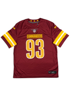 Jonathan Allen #93 - Washington Commanders Home - Nike Limited (L) - Maillot NFL