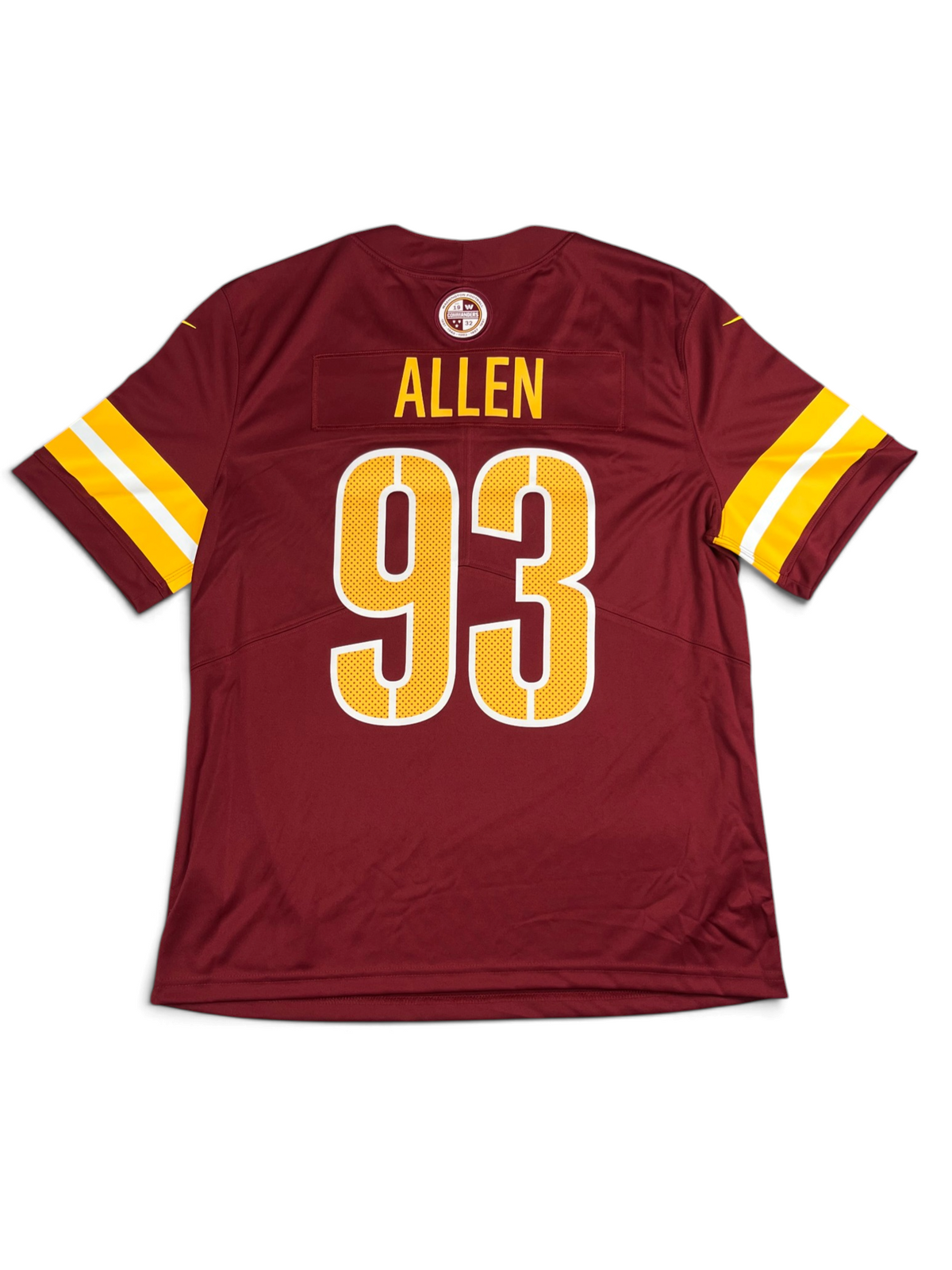 Jonathan Allen #93 - Washington Commanders Home - Nike Limited (L) - Maillot NFL