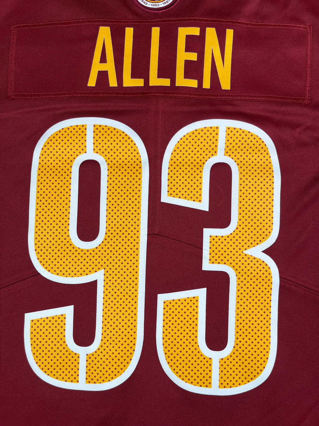 Jonathan Allen #93 - Washington Commanders Home - Nike Limited (L) - Maillot NFL