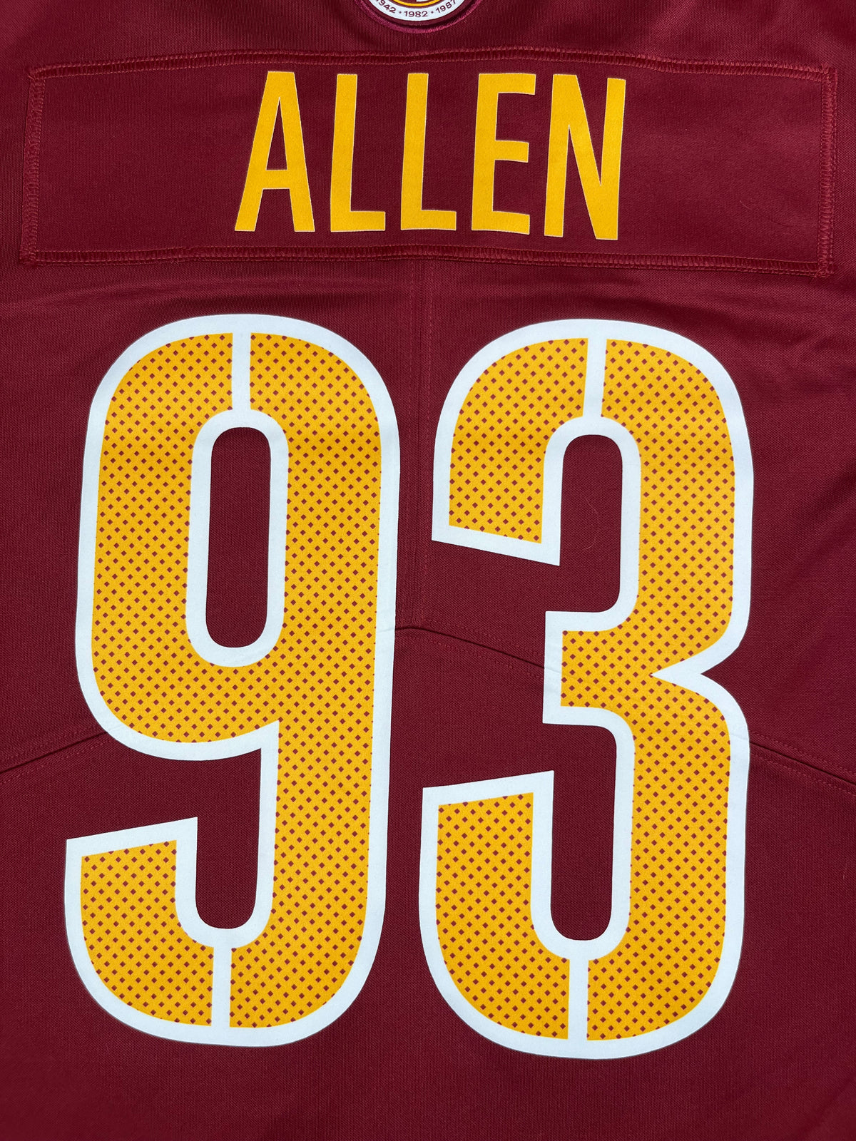 Jonathan Allen #93 - Washington Commanders Home - Nike Limited (L) - Maillot NFL